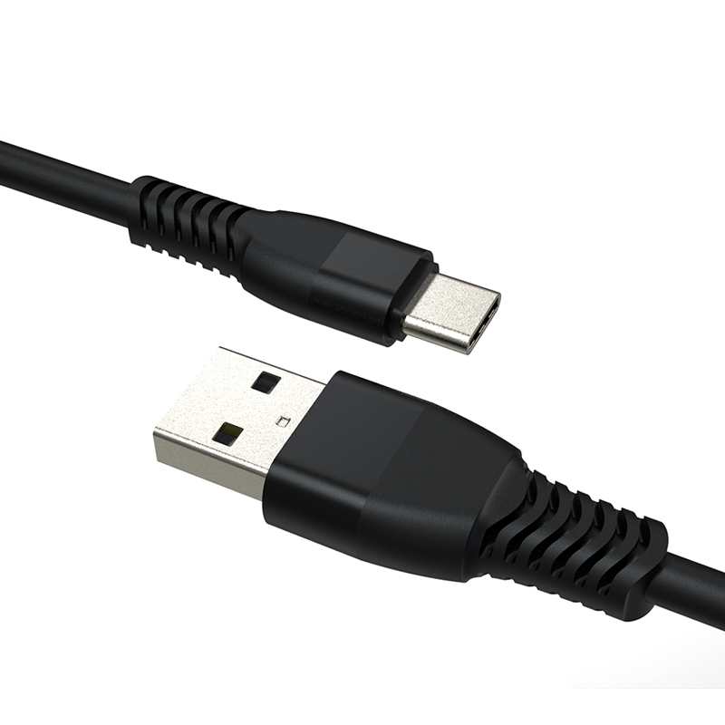 Design de mode Type C 2.4A Câble de chargement de données 2.1A Charge USB Type C Câble de données