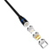 Prix ​​de gros magnétique 3A câbles de téléphone à charge rapide 3 en 1 câble de chargeur USB câble de données magnétique
