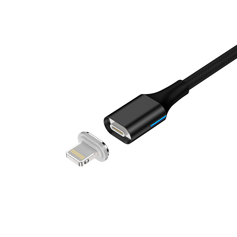 3A Charge rapide Accessoires de téléphone en gros Câble magnétique Type C Micro USB Lightning USB Câble de données