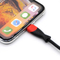 15CM 3in 1 Chargeur Tressé fonctionnel en nylon Câble Micro USB de type C foudre Câble pour Android iPhone Samsung