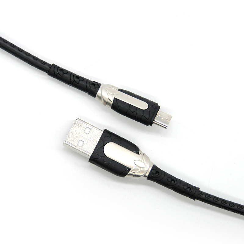 Flowwer Lotus Mobile Phone Micro Câbles Chargeurs USB 3FT chargeur de téléphone portable Câble ligne de données pour Andriod