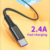 Accessoires de téléphone portable 3ft USB Câble USB TIPO-C HIGH SPEED 2,4A Charge USB Type C Cable pour Samsung
